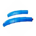 thumbnail image 1 of spellwife Universal Bike Mudguard Set Bicycle Front Rear ABS Plastic Mud Fender with Taillight, Blue, 1 of 9