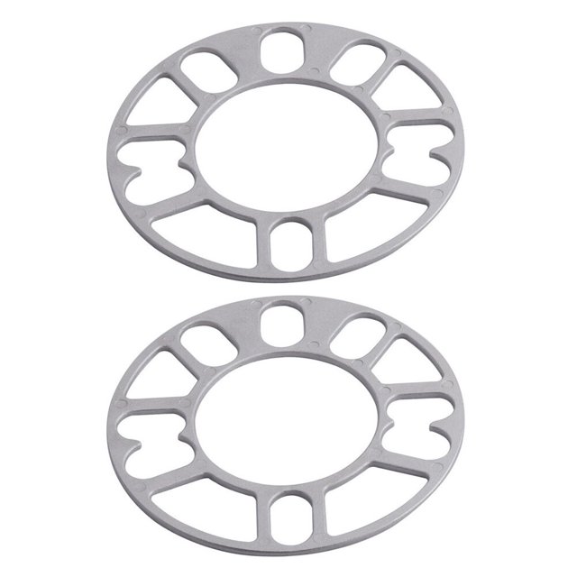 2 Pcs Car Wheel Hub Spacers Aluminum Alloy Wheel Spacer Vehicle Wheels Spacers