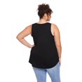 thumbnail image 3 of George Women's Plus V-Neckline Swing Tank, 3 of 6