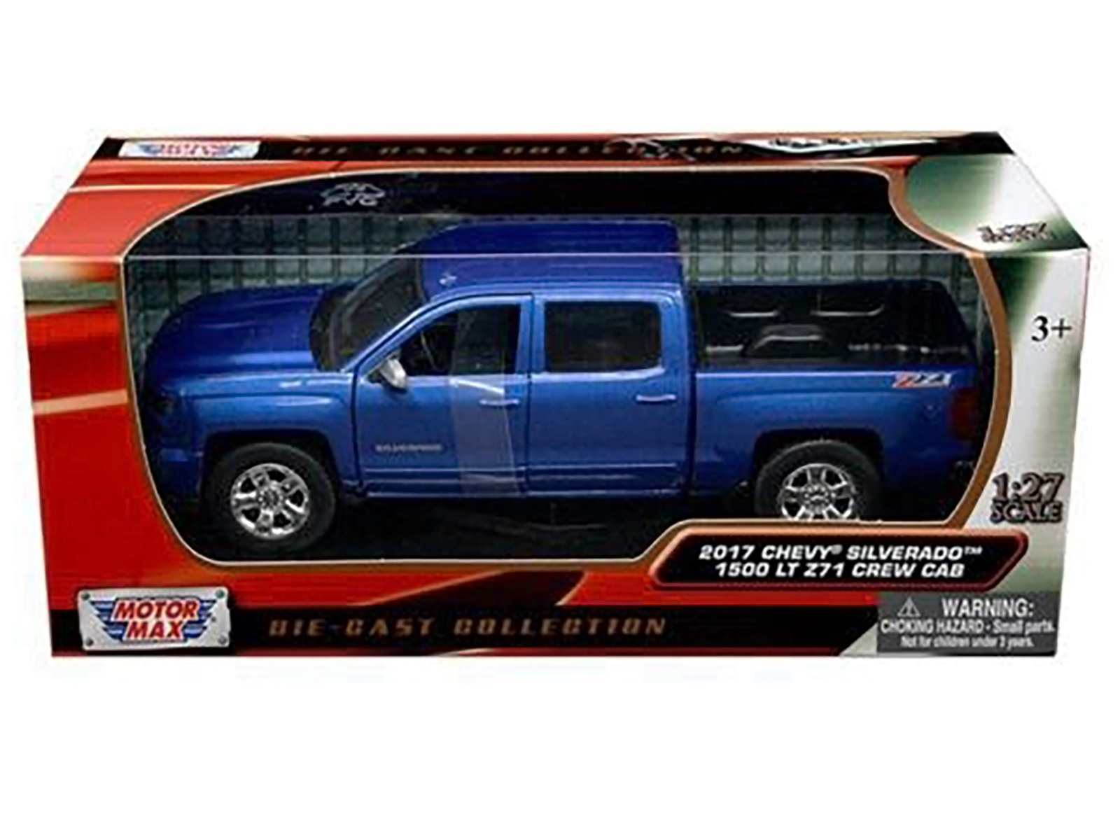 TIMELESS LEGENDS <br>1:27 2017 CHEVY SILVERADO 1500 LT-Z71 CREW CAB