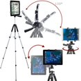 thumbnail image 4 of Acuvar 57" inch Pro Series Tripod, Acuvar Tablet Mount + Universal Smartphone Mount + Tripod Mount for all GoPro Cameras, 4 of 7