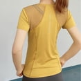 thumbnail image 4 of Timegard Hauts pour Femmes Été Respirants Entraînement Course Col Rond Manches Courtes T-Shirts Athlétiques, 4 of 4