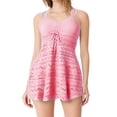 thumbnail image 1 of fheaev Robe de Bain une Pièce Maillots de Bain pour Femmes Robe de Bain Modeste Jupe Maillot de Bain 2025 Couleur Unie Conservateur Bretelles Larges Maillot de Bain, 1 of 2