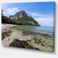 thumbnail image 2 of Koh Mook Coast Line - Modern Seashore Canvas Wall Art, 2 of 4