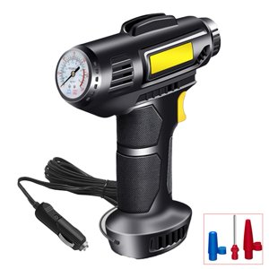 car Air Compressor Tire Inflator for Car Motorcycle Bicycle Tire Pump Portab