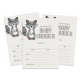 thumbnail image 1 of Inkdotpot 30 Cartes d'Invitation de Shower pour Bébé Animaux de la Jungle Neutres selon le Genre à Remplir Invitations Vierges, 1 of 7
