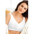 thumbnail image 1 of Soutien-gorge Sans Armatures pour Femmes Bali 3484 Comfort Revolution ComfortFlex Fit (Blanc Rétro 2X), 1 of 4