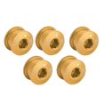 thumbnail image 1 of Aluminium Alloy Stable Sturdy Durable Bicycle Disc Screw, 5Pcs Bike Screw, For Single Double Triple Speed, 1 of 8