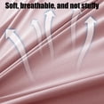 thumbnail image 4 of Yhmxh Room Decor-Couch Cover Bedding Comforter Sets Quilt Cover 3 Piece Set Solid Color Pillowcase Polyester bedding, 4 of 6