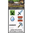 thumbnail image 1 of Minecraft Tattoos, 24ct, 1 of 2