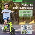 thumbnail image 4 of Gyrocopters Radi8 Electric scooter (Green) | UL 2272 approved | 25 km Range | 25 km/h Speed | Rear Disc Brakes | LED Lights | LCD Display, 4 of 10