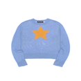thumbnail image 4 of Women Long Sleeve Autumn Sweater Basic Bottoming Star Pattern Printed Pullover Crewneck Knitwear Tops, 4 of 5