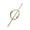 Gold4, variant on 1 Hairpin Bradem Reduced Sale, Hoop and Pin Barrette Vintage Geometric Hair Circle and Sticks Hair Accessory Metal Arc Hair Edit Hoop Clips, Barrettes Gold4, One Size Polyester Hair Clip
