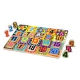 thumbnail image 2 of Melissa & Doug Jumbo Numbers Chunky Puzzle, 2 of 2
