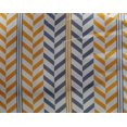 thumbnail image 4 of oneOone Georgette Viscose Tissu Rayé & Chevrons Géométrique Tissu d'Impression par la Cour 42 Pouces de Large, 4 of 4