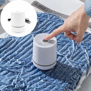 Binwennn Vacuum Compression Bag Vacuum Universal Electromechanical Small Household Compressor Clothes Quilt Storage Hand Drills Cordless Small Drills Cordless Rechargeable Drill Desarmador Electrico