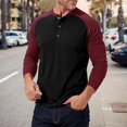 thumbnail image 2 of WEAIXIMIUNG Christmas Men 2025 Spring/summer Relaxed Sports Large Size Color Matching Lapel Shirt, 2 of 7