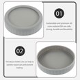 thumbnail image 3 of 1 Set Mason Jar Silicone Lid Silicone Lids for Wide Mouth Jar Kitchen Mason Bottle Lid, 3 of 7