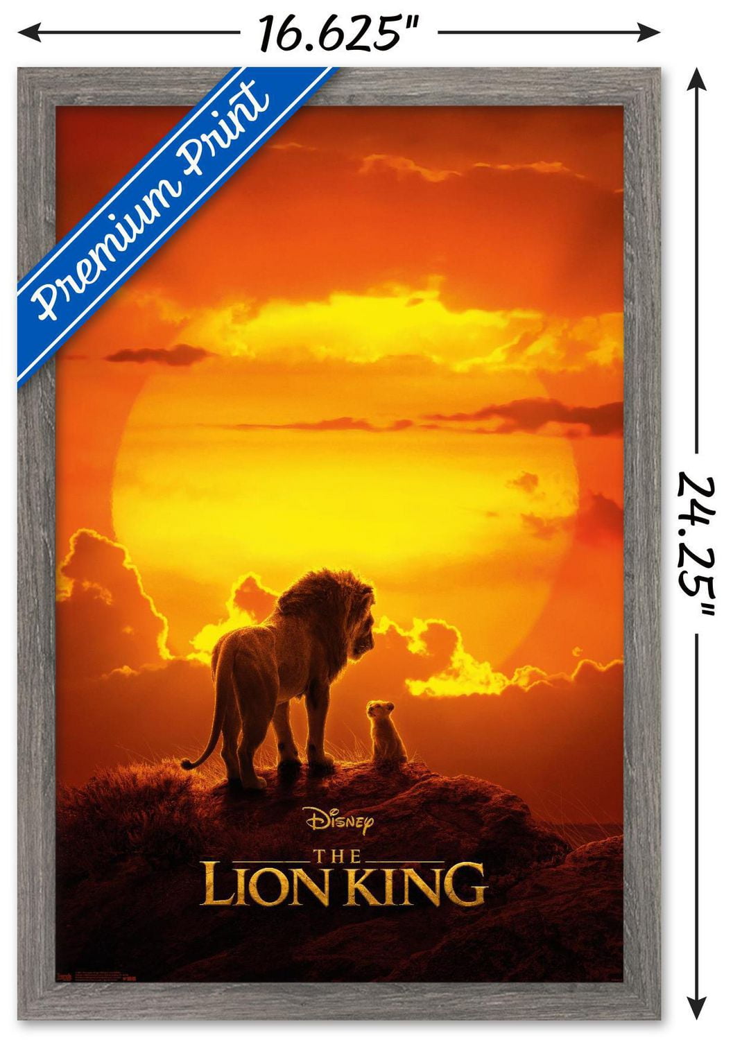 Disney The Lion King - Mufasa And Simba Wall Poster
