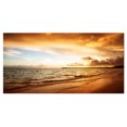 thumbnail image 2 of Amazing Sunrise at Atlantic Ocean - Modern Seashore Canvas Art, 2 of 3