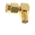 thumbnail image 1 of HLONK ✪ SMA Male To SMA Female Right Angle 90 Degrees RF Coaxial Connector Adapter, 1 of 7