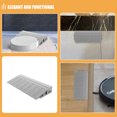 thumbnail image 3 of MLINS 2pcs Plastic Threshold Ramp for Robot Vacuum Door Sweeping Mat Scooter Bike Slope for Home Garage Travel Trailer Doorways, 3 of 9