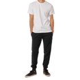 thumbnail image 4 of Men‘s Open Bottom Terry Sweatpants  Elastic Drawstring Waistband  Charcoal Grey S,black(joggers),L, 4 of 4