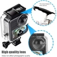 thumbnail image 4 of Waterproof Housing Case for GoPro Max, 45M/ 148FT Underwater Protective Diving Case Shell with Quick Release Mount Accessories for Go Pro Max Action Camera, 4 of 7