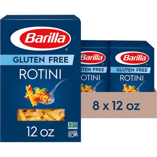 Barilla Pâtes Rotini Sans Gluten, 12 Onces (Lot de 8)