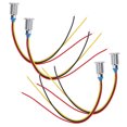 thumbnail image 4 of Indicateur LED, Lampe Témoin Étanche Mini Lumière Ronde Électrode Cathodique Commune pour Machines-Outils CNC pour l'Éclairage Rouge et Bleu, Rouge et Jaune, Rouge et Vert, 4 of 8