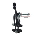 thumbnail image 1 of 61-79mm Long-reach Rear & Front C Caliper Brake Set Bike Side Pull Polished, 1 of 4