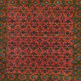 thumbnail image 1 of Ahgly Company Indoor Square Abstract Red Abstract Area Rugs, 6' Square, 1 of 6