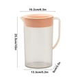 thumbnail image 4 of Feltree Refrigerator Ice Water Kettle Cold Water Kettle Exquisite Large Capacity Cold Water Kettle Household Heat Resisting Bottle Plastic Cold Water Kettle, 4 of 7