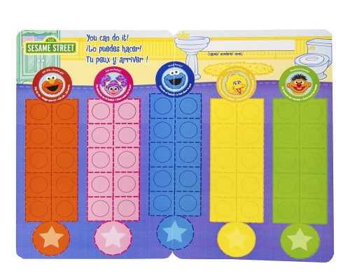 Sesame Street Trousse de Récompense pour l'Apprentissage à la Propreté