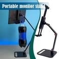 thumbnail image 4 of Moniteur Portable VESA sur Pied 18,5 Pouces Support Universel Écran d'Extension H5P3 Tablette Pivotante Réglable à 360, 4 of 8