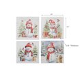 thumbnail image 2 of Canvas Wall Art Snowman - Set of 4, 2 of 4