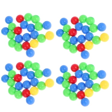 Milisten 4 Bags Game Marbles Replacement Hippo Game Balls Educational Game Marbles