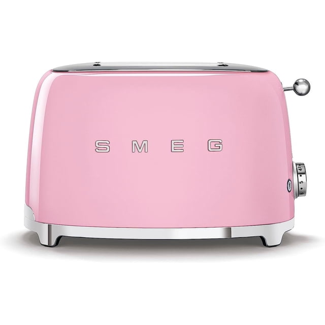 Smeg TSF01PKUS | 2 Slice Toaster - Pink