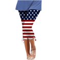 thumbnail image 1 of Pantalon Cargo pour Femmes à Coupe Décontractée par Generic TG, Capris Décontractés Noirs Unis, à Cordon, Raccourcis, Légers, 1 Unité, 1 of 5