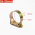 thumbnail image 1 of 1 Pcs Repair Tool Exhaust Welding Hardware Carbon Steel Bolt Pipe Clip Hose Clamps, 1 of 6