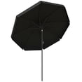 thumbnail image 1 of Outsunny Parasol de Patio Extérieur 8,5 Pi avec Inclinaison et Manivelle pour Terrasse et Jardin, 1 of 10