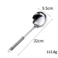 thumbnail image 2 of Vaidha Cookware Kitchen Cooking Utensils Set Kitchen Accessories Cooking Shovel Wok Spatula Long Handle Shovel Wok Turner, 2 of 2
