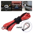 thumbnail image 2 of 15m Winch Cable Cable Towing Car Tow Strap Trailer Rope With Hook For ATV Off Road Accessories 7700lbs 3.5T, 2 of 7
