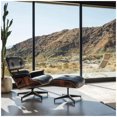 thumbnail image 2 of East Lounge Chair II and ottoman in Black, 2 of 3