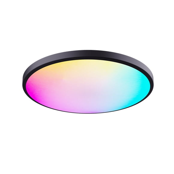 Sentmoon Smart Ceiling Light LED Ceiling Light Fixture 2400LM Mount Light Fixture 16 Million DIY Colors Works With 2200K6500K Ceiling Lights For Wal-mart Deals