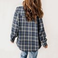 thumbnail image 3 of LSLJS Women's Large Collar with Lace Up Waistband Leather Jacket with Patchwork Slim Fitting Long SleevedJacket, 3 of 7