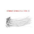 thumbnail image 3 of Walson 50pcs Natural Candle Wick?Core?With Metal Sustainers Low Smoke For Candle Making DIY, 3 of 9