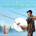 thumbnail image 3 of Pen Fishing Rod and Reel Combo Compact Mini Pole with Rotating Spool Wheel for Outdoor Angling Enthusiasts and Travel Adventures, 3 of 3