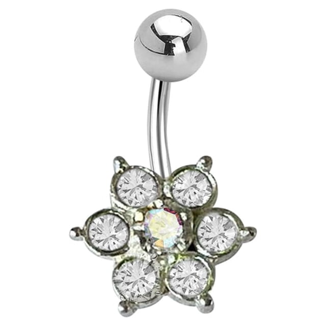 BodyJewelryOnline Belly Button Ring Navel Piercing surgical steel 14G Navel Rings Belly Piercing