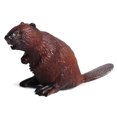 thumbnail image 3 of MasteelfCA Simulation Beaver Figure Realistic Fun Toys Plastic Beaver Animal Model Party Favors for Kids (Brown), 3 of 7